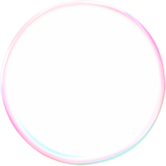 Circle Bubble 3D Blob Shape